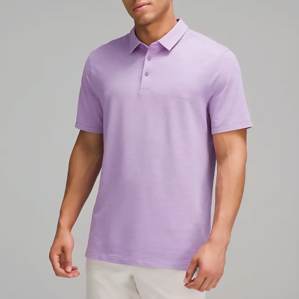 lululemon athletica Light Purple Polo Shirt